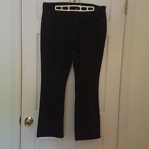 Levi Strauss Black Denim Jeans 14 S W32 L30